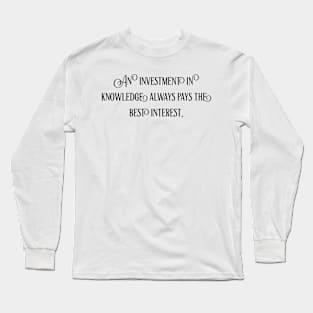 Citations Long Sleeve T-Shirt